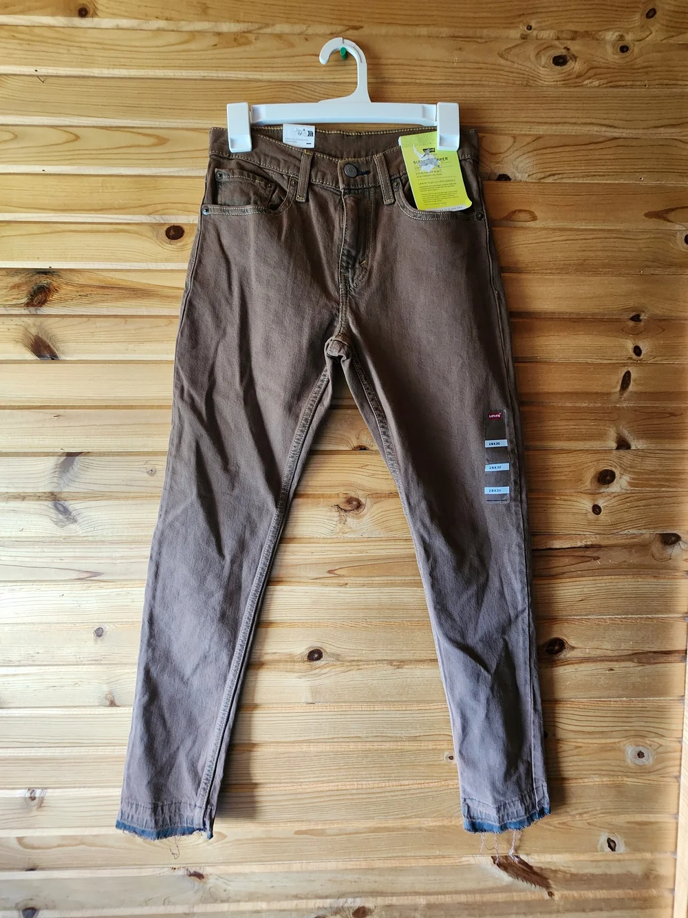 Levi's Men's Slim Straight Brown Jeans